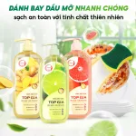 Nước Rửa Chén Top Gia Hương Bưởi Hồng 1kg/Chai