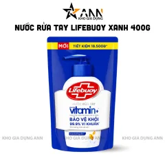 Nước Rửa Tay LIFEBUOY Sữa Dưỡng Ẩm Túi 400g - Túi Xanh Dương