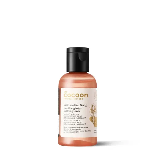 Nước Sen Hậu Giang Cocoon 50ml Thuần Chay (Chai Mini)