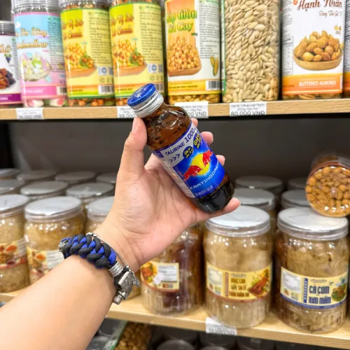 (1lốc*10 chai) Nước Tăng Lực Bò Húc REDBULL Chai Nắp Xanh