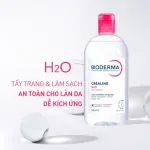 Nước Tẩy Trang Bioderma Màu Hồng Crealine H2O 500ml Dành Cho Da Nhạy Cảm