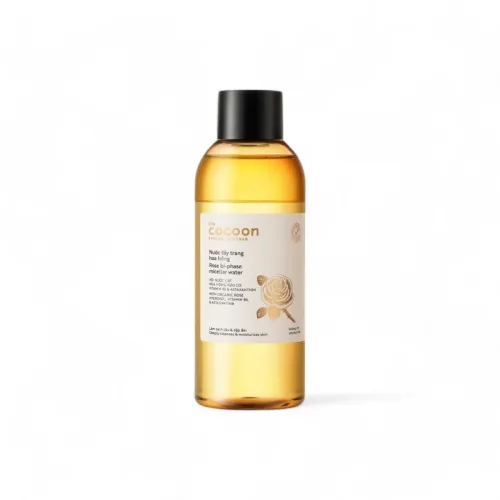 Nước Tẩy Trang Cocoon Hoa Hồng Cấp Ẩm Da Rose Bi-Phase Micellar Water 310ml