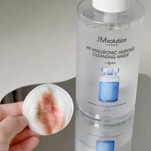 Nước Tẩy Trang Dịu Nhẹ JM Solution H9 Hyaluronic Ampoule Cleansing Water Aqua 850ml