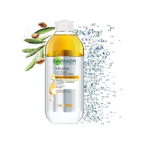 Nước Tẩy Trang Garnier Màu Vàng Micellar Cleansing Water in Oil 400ml