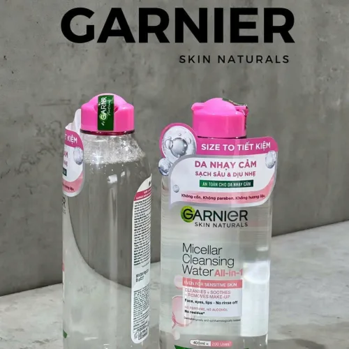 Nước Tẩy Trang Garnier Micellar Cleansing Water For Sensitive Skin 400ml