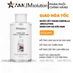 Nước Tẩy Trang JMSolution Centella Cleansing Water Cho Da Dầu Mụn 500ml