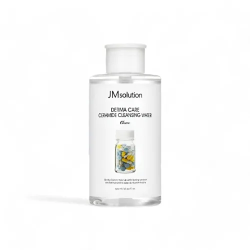 Nước Tẩy Trang JMsolution Ceramide Cho Da Thường, Khô (500ml) Derma Care Ceramide Cleansing Water Clear