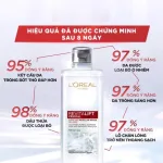 Nước Tẩy Trang Loreal Paris Màu Xám Sạch Sâu Kiềm Dầu Revitalift Crystal Micellar Water 400ml