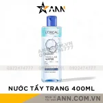 Nước Tẩy Trang Loreal Paris Màu Xanh Đậm Sạch Sâu Micellar Water Deep Cleansing 400ml