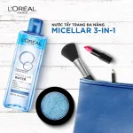 Nước Tẩy Trang Loreal Paris Màu Xanh Đậm Sạch Sâu Micellar Water Deep Cleansing 400ml