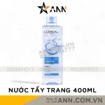 Nước Tẩy Trang Loreal Paris Xanh Nhạt Tươi Mát Micellar Water Refreshing 400ml