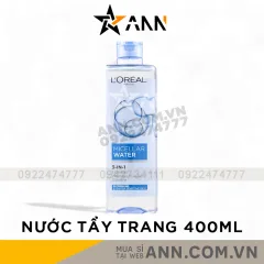Nước Tẩy Trang Loreal Paris Xanh Nhạt Tươi Mát Micellar Water Refreshing 400ml