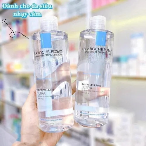 Nước Tẩy Trang La Roche-Posay Chai Trắng Cho Da Nhạy Cảm 400ml