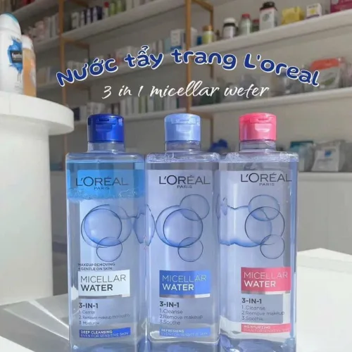 Nước tẩy trang L'oreal