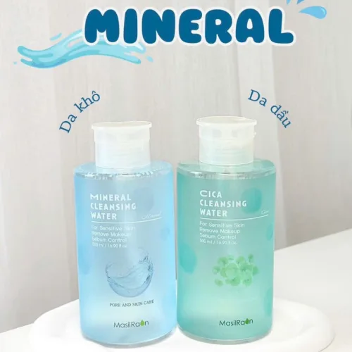 Nước Tẩy Trang Masilraon Mineral Cleansing Water 500ml