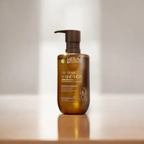 Nước Tẩy Trang Meea Organic Vi Nhũ Hóa Dạng Dầu Micro Emulsion Cleaning Oil 150ml