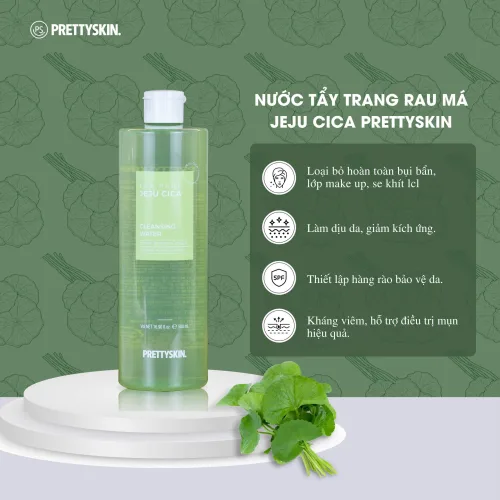 Nước Tẩy Trang Rau Má PrettySkin