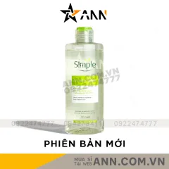 Nước Tẩy Trang Simple Kind To Skin Micellar Cleansing Water 200ml