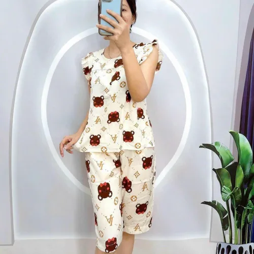 Đồ bộ áo sát nách quần lửng nhiều hoạ tiết