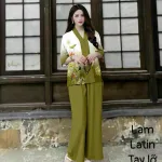 Đồ bộ lam mẫu bà lai đồ trung niên Có 2 size