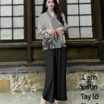 Đồ bộ lam mẫu bà lai đồ trung niên Có 2 size