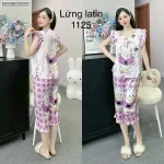 Đồ bộ latin siêu mát quần lửng áo sát nách bèo