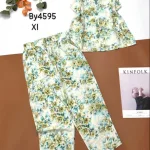 Đồ bộ mango mặc nhà quần dài áo sát nách bèo chổ chữ v