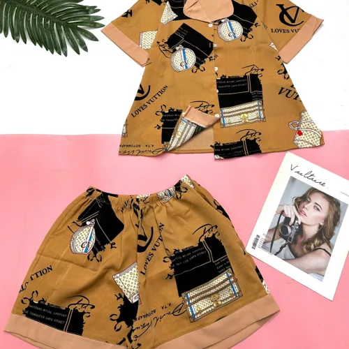 Đồ bộ mango pijama  quần đùi áo tay ngắn nhiều hình