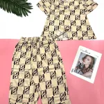 Đồ bộ mango pijama  quần lửng áo tay ngắn nhiều hình khác nhau