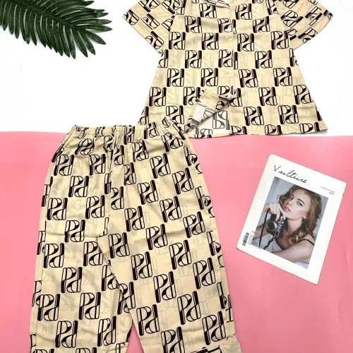 Đồ bộ mango pijama  quần lửng áo tay ngắn nhiều hình khác nhau