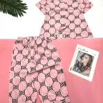 Đồ bộ mango pijama  quần lửng áo tay ngắn nhiều hình khác nhau