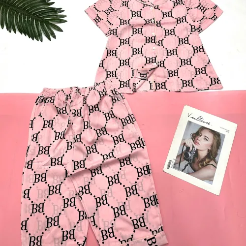 Đồ bộ mango pijama  quần lửng áo tay ngắn nhiều hình khác nhau