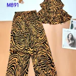 Đồ bộ mango quần dài áo sát nách 2 tầng