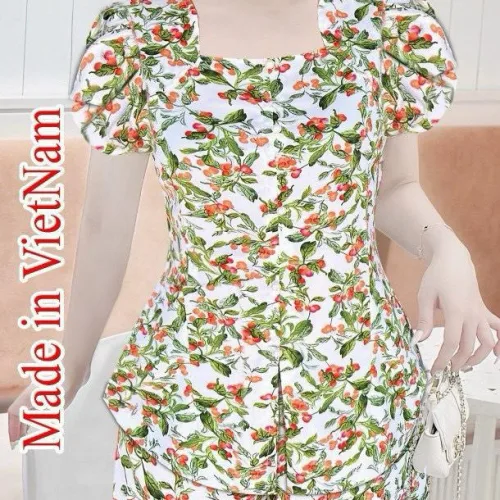 Đồ bộ mango quần đùi áo cổ vuông tay bèo nhiều hoạ tiết siêu sang