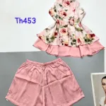 Đồ bộ mango quần đùi trơn áo hai dây siêu mát