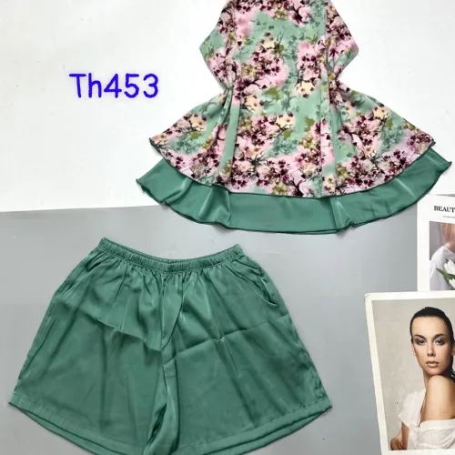 Đồ bộ mango quần đùi trơn áo hai dây siêu mát
