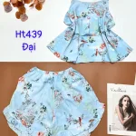 Đồ bộ mango siêu mát quần đùi áo hai dây