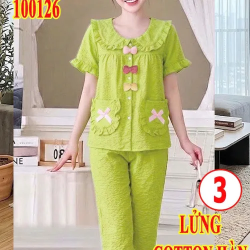 Đồ bộ nữ chất cotton hàn không giãn M&T-00126