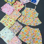 Đồ bộ nữ đùi 2 dây tole xuất khẩu