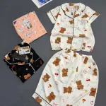 Đồ bộ nữ mặt nhà pijama tay ngắn quần lững nhiều size MT-9579