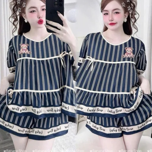 Đồ bộ nữ quần đùi Đùi 25-89 1-2-3