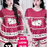 Đồ bộ nữ quần đùi Đùi 25-89 1-2-3