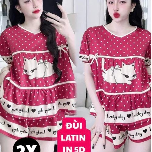 Đồ bộ nữ quần đùi Đùi 25-89 1-2-3