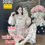 Đồ bộ nữ tay dài quần dài chất tole BN-8310
