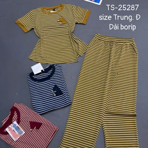 Đồ bộ nữ tay ngắn quần dài TS-25287