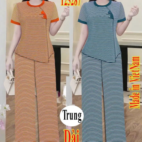 Đồ bộ nữ tay ngắn quần dài TS-25287