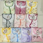 Đồ bộ nữ tay ngắn quần lửng chất cotton hàn Tt-001986