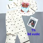 Đồ bộ pijama quần dài áo tay dài in nhiều hình