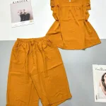 Đồ bộ quần 9 tấc áo sát nách bèo màu trơn có 2 size