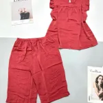 Đồ bộ quần 9 tấc áo sát nách bèo màu trơn có 2 size